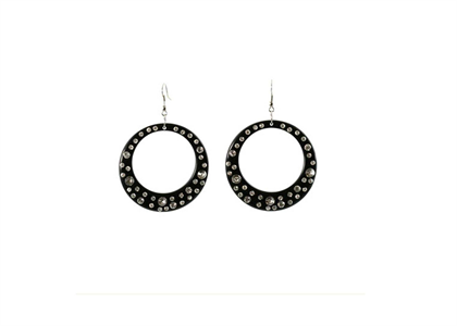 Black Gold Plated | Fashion Earrings